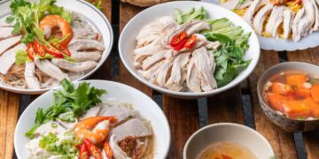 新莊越南河粉 牛肉河粉、雞腿飯與春捲選擇多元