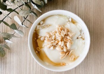 彰化隱藏版豆花每日限量手作 傳統石膏製法呈現細緻豆香