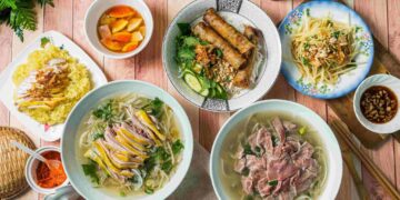 埔里越南料理 北越河粉米線與手作春捲清爽上桌