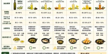 專家倡議「依烹調需求分工選油」建立家庭用油新思維