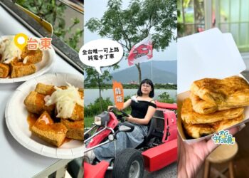 台東池上一日遊 別再只拍金城武樹！全台唯一可上路純電卡丁車、排隊美食大池豆皮一次收