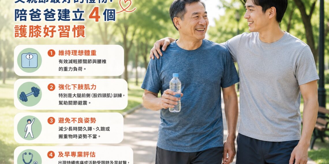 爸爸不說的痛 50歲後男性健康隱患 骨科醫師解析關節與肌肉保養關鍵