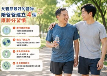 爸爸不說的痛 50歲後男性健康隱患 骨科醫師解析關節與肌肉保養關鍵
