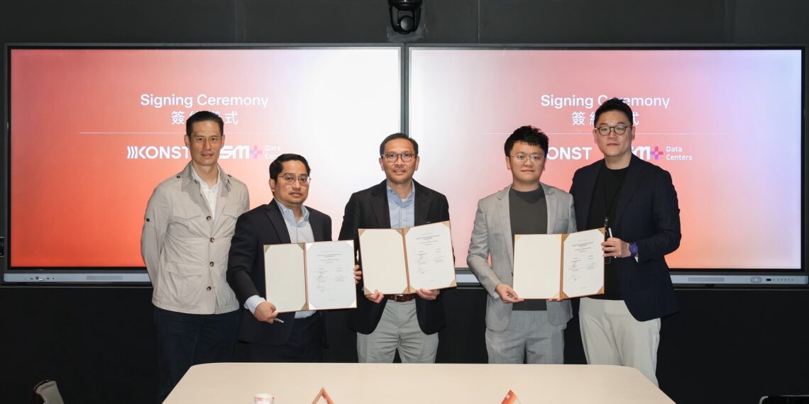 KONST 攜手 SM+ Data Centers、LG Sinar Mas 簽署SMX01資料中心合作協議 算力版圖正式跨足東南亞