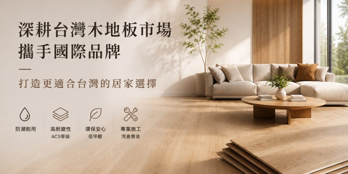 岱輝興業深耕台灣木地板市場 攜手國際品牌打造更適合台灣居家選擇