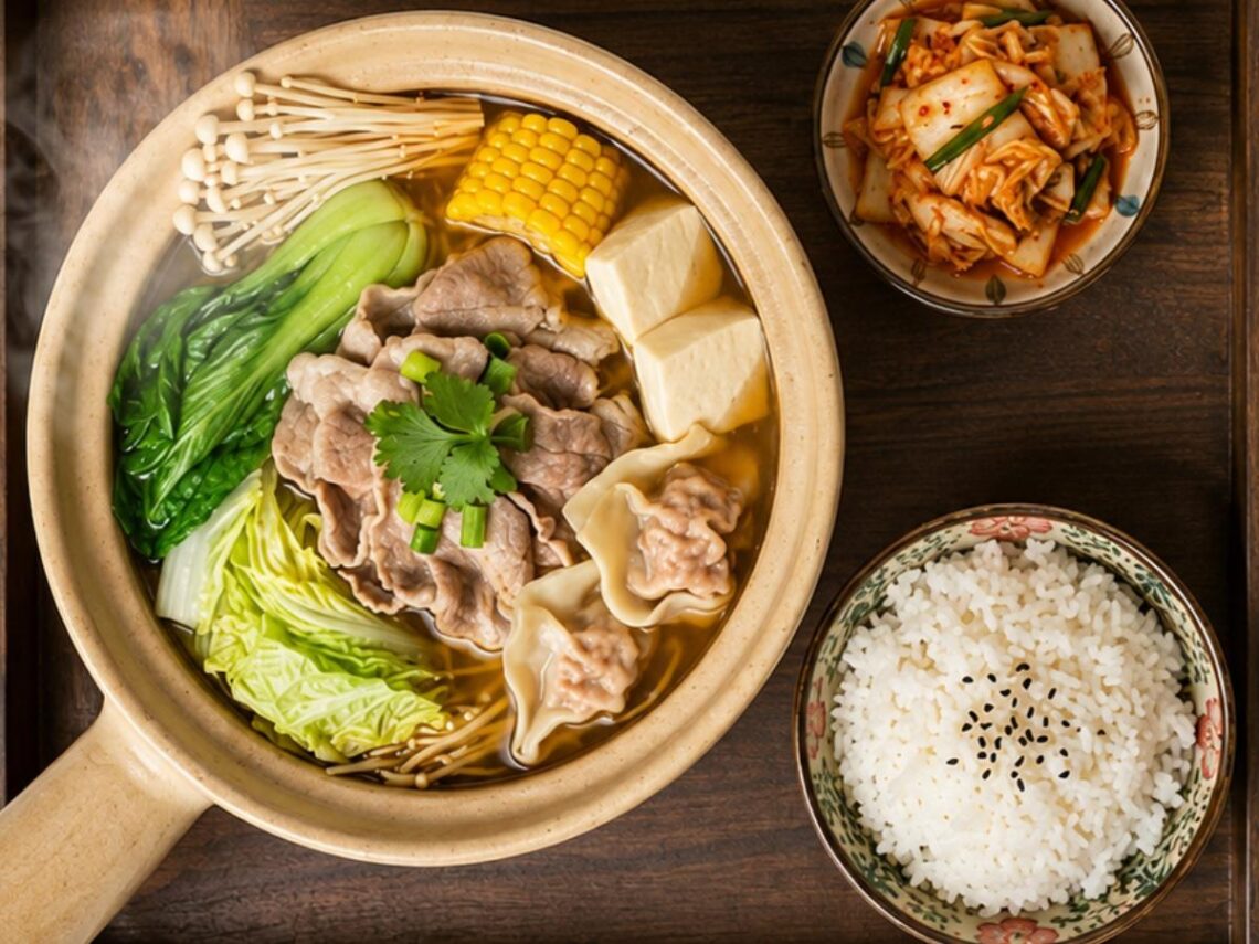 新埔鍋物好吃又有飽足感 主廚逾20年餐飲經驗 自調韓國辣醬與7:3肥瘦比例滷肉飯