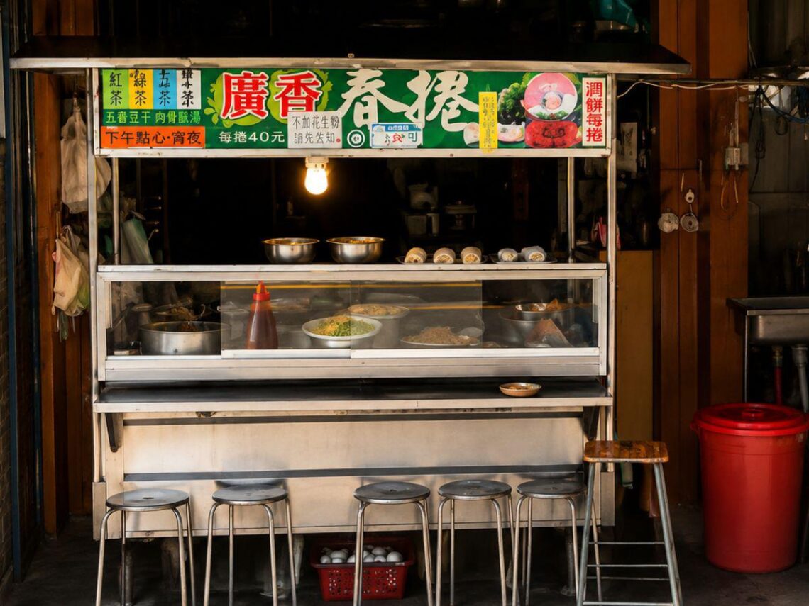 春捲裡竟包入黃麵 佇立虎尾市場半世紀老攤   第三代接棒守護傳統滋味