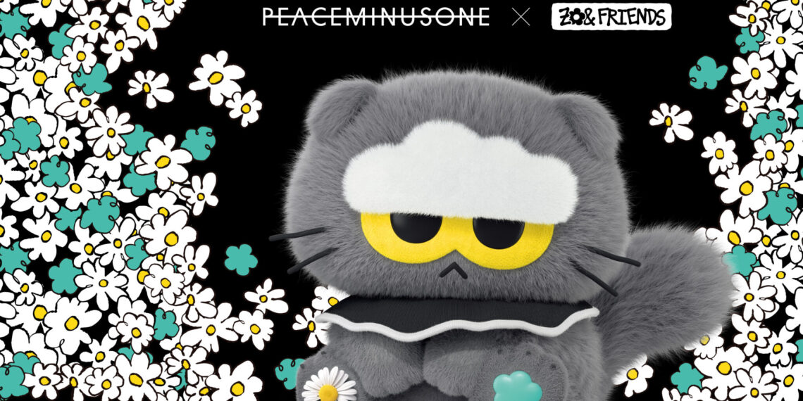 當小雛菊遇上花足跡 LINE FRIENDS推出 PEACEMINUSONE 打造跨界快閃店